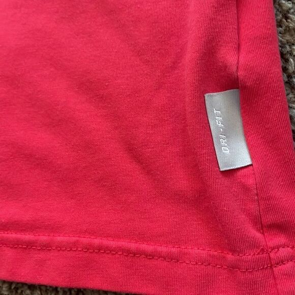 Nike Dri-Fit Cotton Tee size Medium Pink - Picture 3 of 8